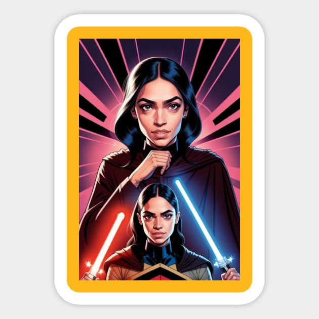 THE SQUAD- ALEXANDRIA OCASIO-CORTEZ 5 Sticker by truthtopower